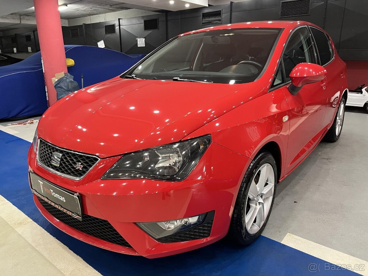 Seat Ibiza FR 1.6tdi 77kW CR , 2015,PLNÝ SERVIS, KRÁSNÁ