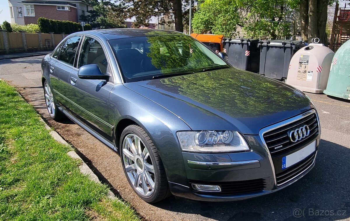 AUDI A8, 4.2 TDI, r. v. 2008, najeto 213XXX km, 2. majitel.