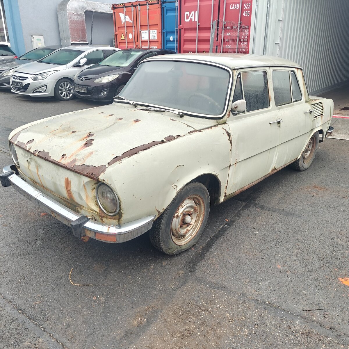 Škoda 100 1971 první model