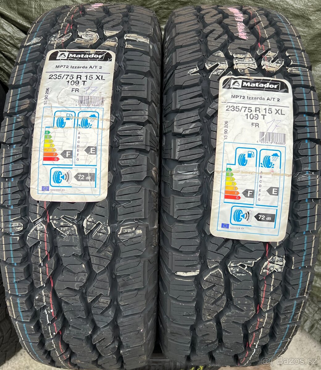 235/75 R15 109T XL celoroční pneumatiky Matador (2017)