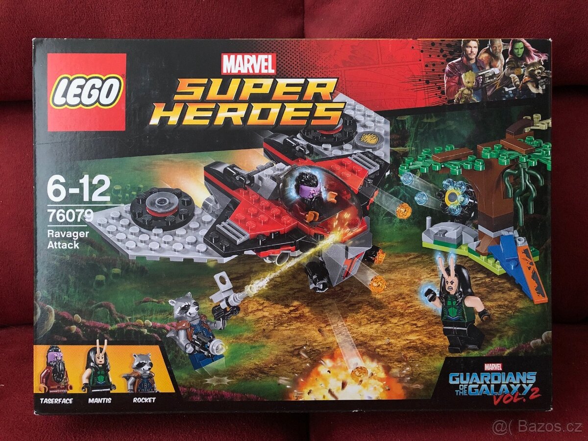 LEGO Marvel 76079 Útok Ravagera - Bez figurek