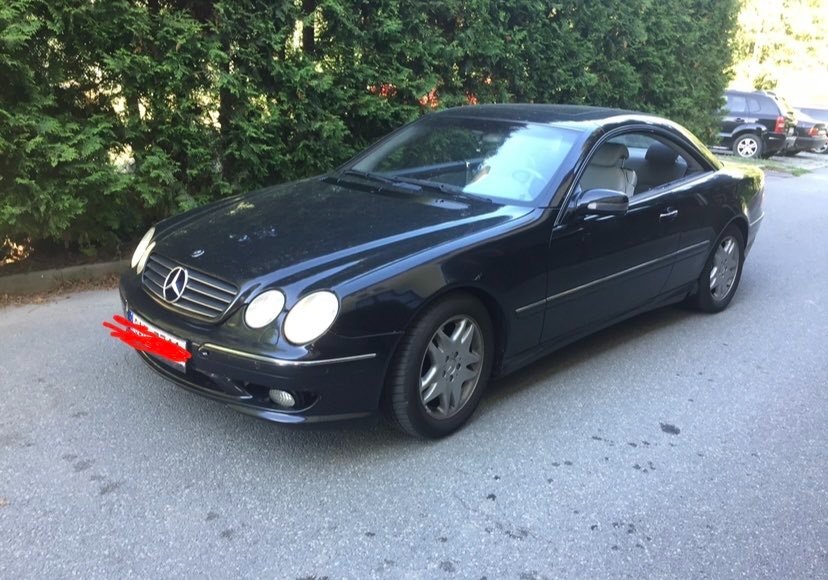 Prodám Mercedes Benz CL500 w215