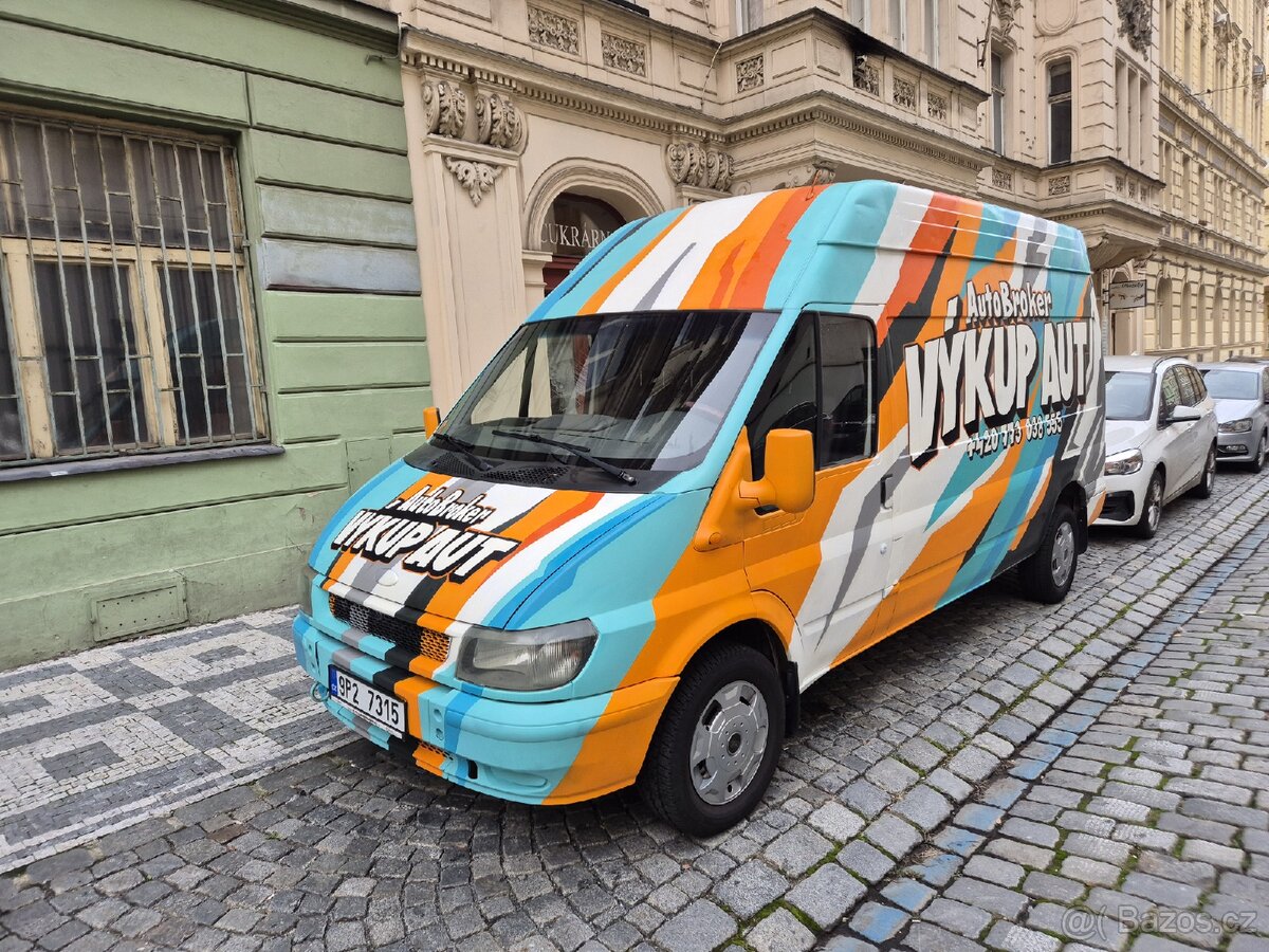 Pronájem dodávky Ford Transit L2H2 od 900kc/ den