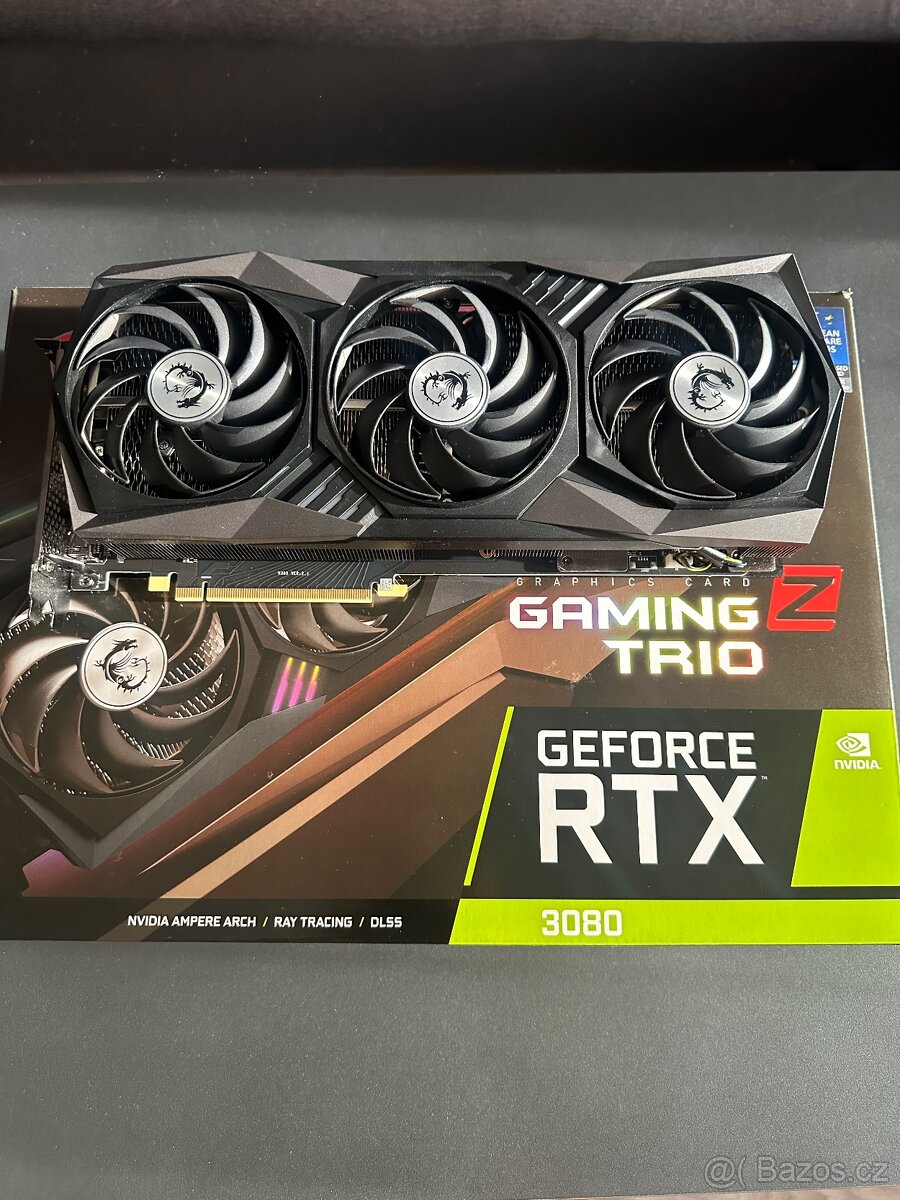 MSI NVIDIA GEFORCE RTX 3080 GAMING Z TRIO 10G LHR