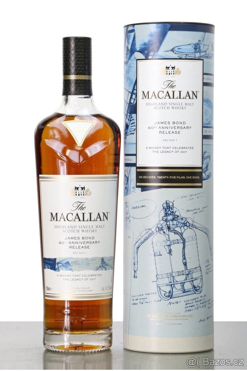 Macallan Decade - I + III, James Bond