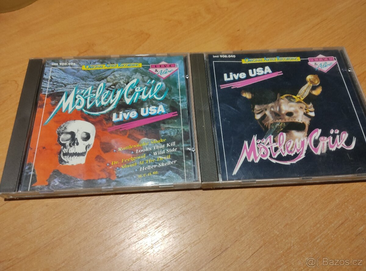 Cd - 2 x Mötley Crüe