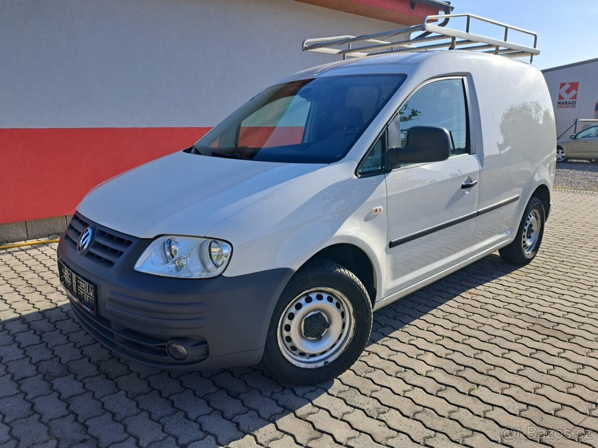 2010 VW CADDY 1.9 TDI 55 kW KLIMATIZACE, odpočet DPH