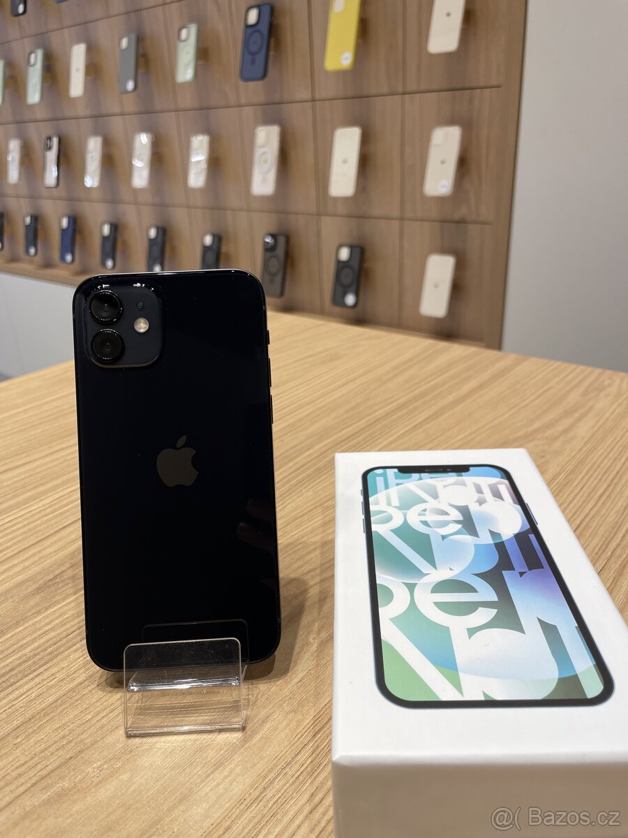 iPhone 12, 128GB  Černý, Záruku 24 měsíců