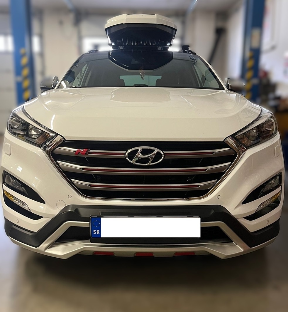 Difuzory na nárazník Hyundai Tucson - Tucson 15-18