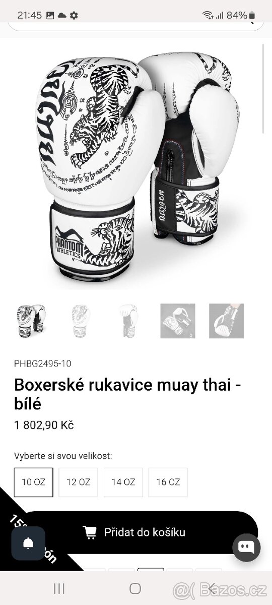 Boxerské rukavice