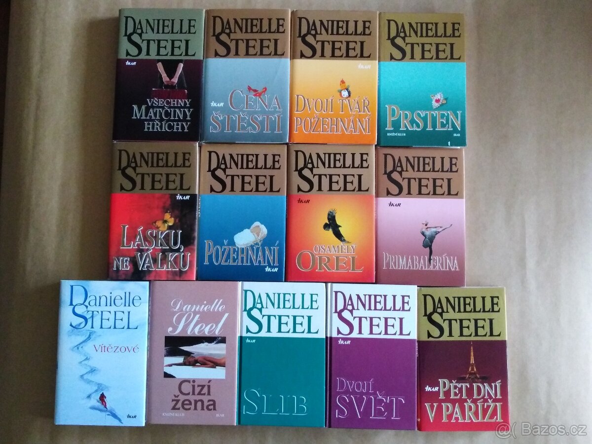 Danielle Steel - knihy - 1 kniha/40Kč