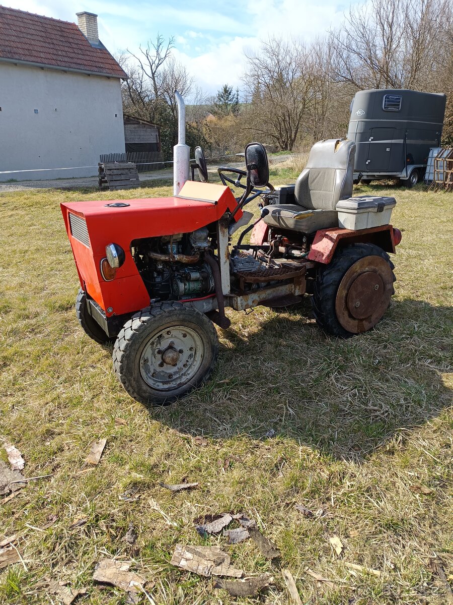 Malotraktor domácí výroby