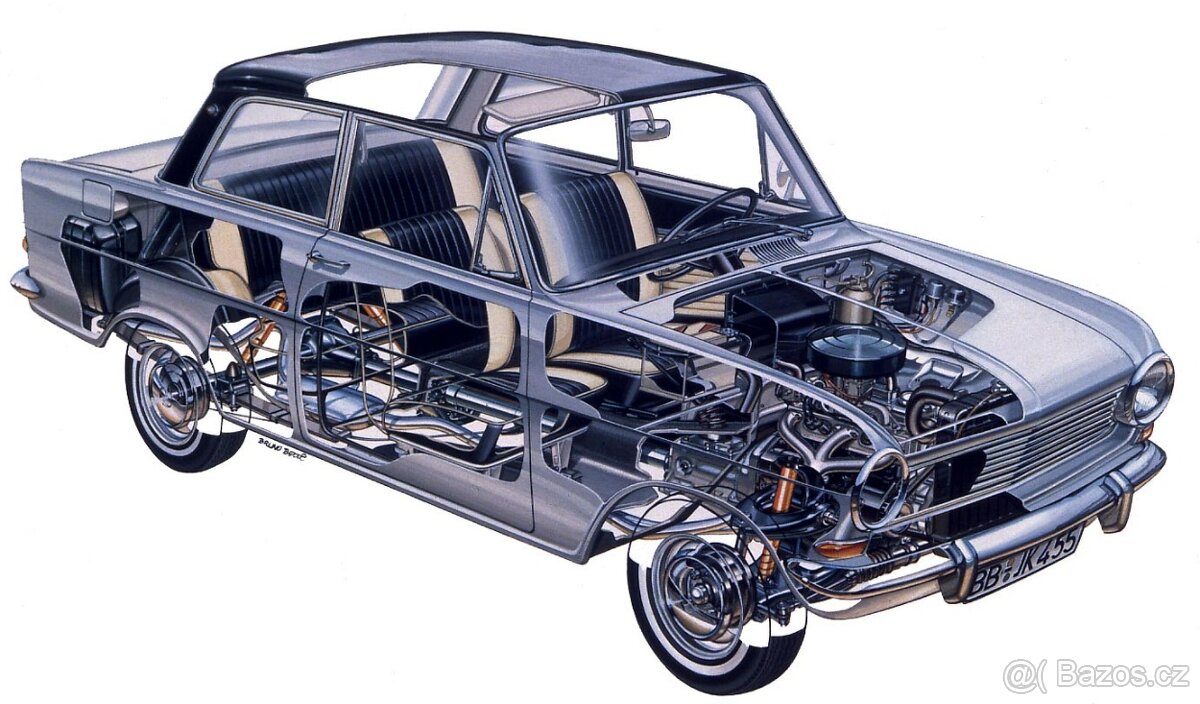 Opel Kadett A - prodám jakékoliv náhradní díly