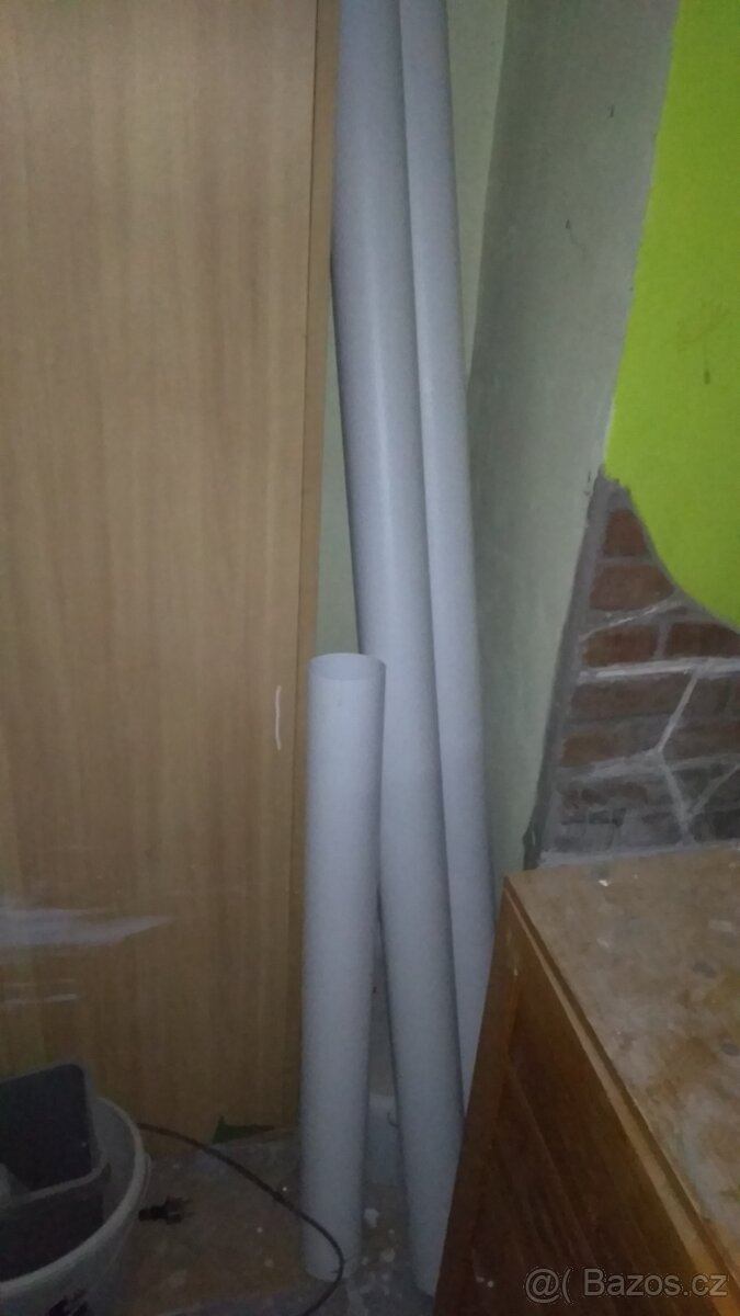 PVC ventilační potrubí průměr 100mm