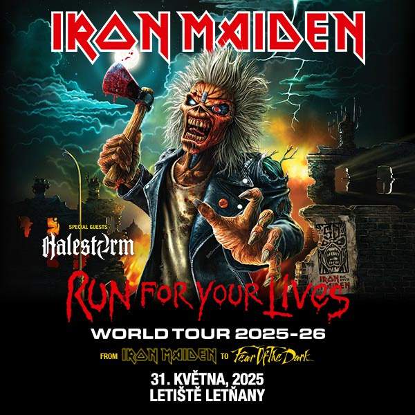 Iron Maiden 31.5.25 Letnany stání