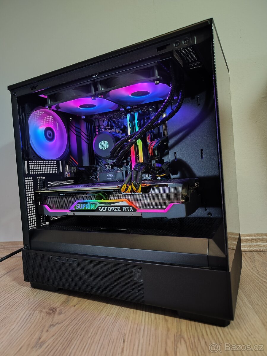 Herní PC: Ryzen 7 5800x, RTX 3070 MSI, 32Gb ram, ZÁRUKA