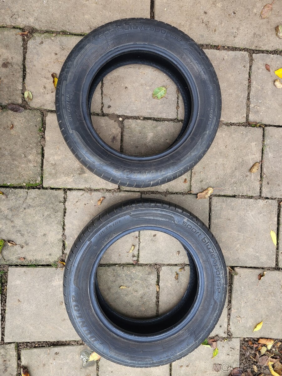 Dunlop 195/60 R15 2x letní