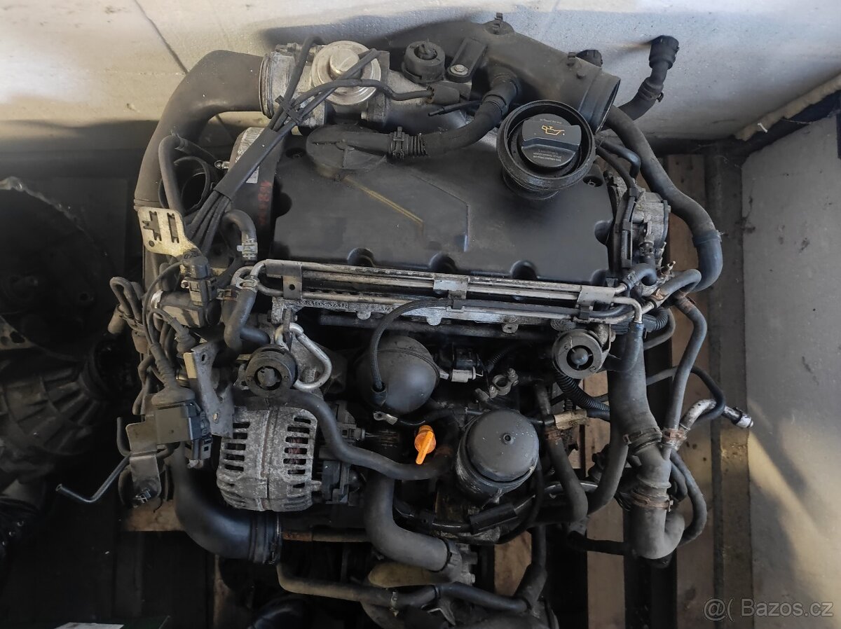 MOTOR - 1.9 TDI 74kw 100HP AXR - octavie 1