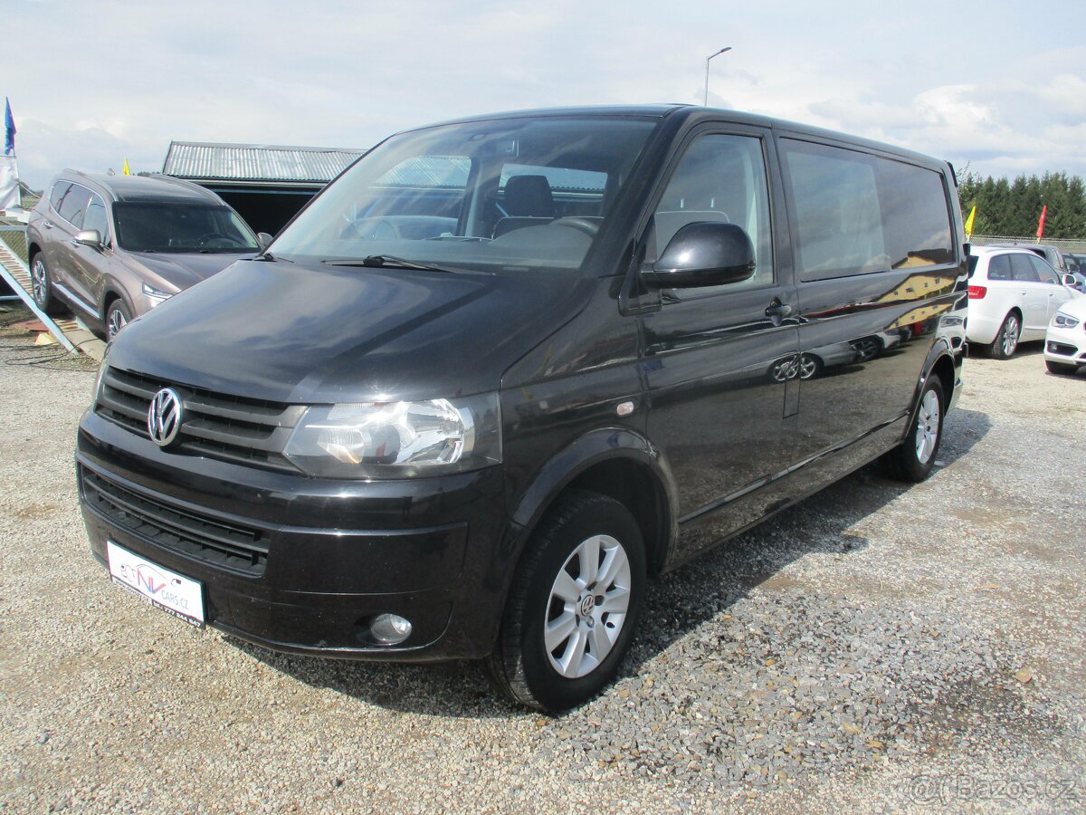 VW TRANSPORTER 2,0TDI 6míst, Klima, Tažné 10/2012