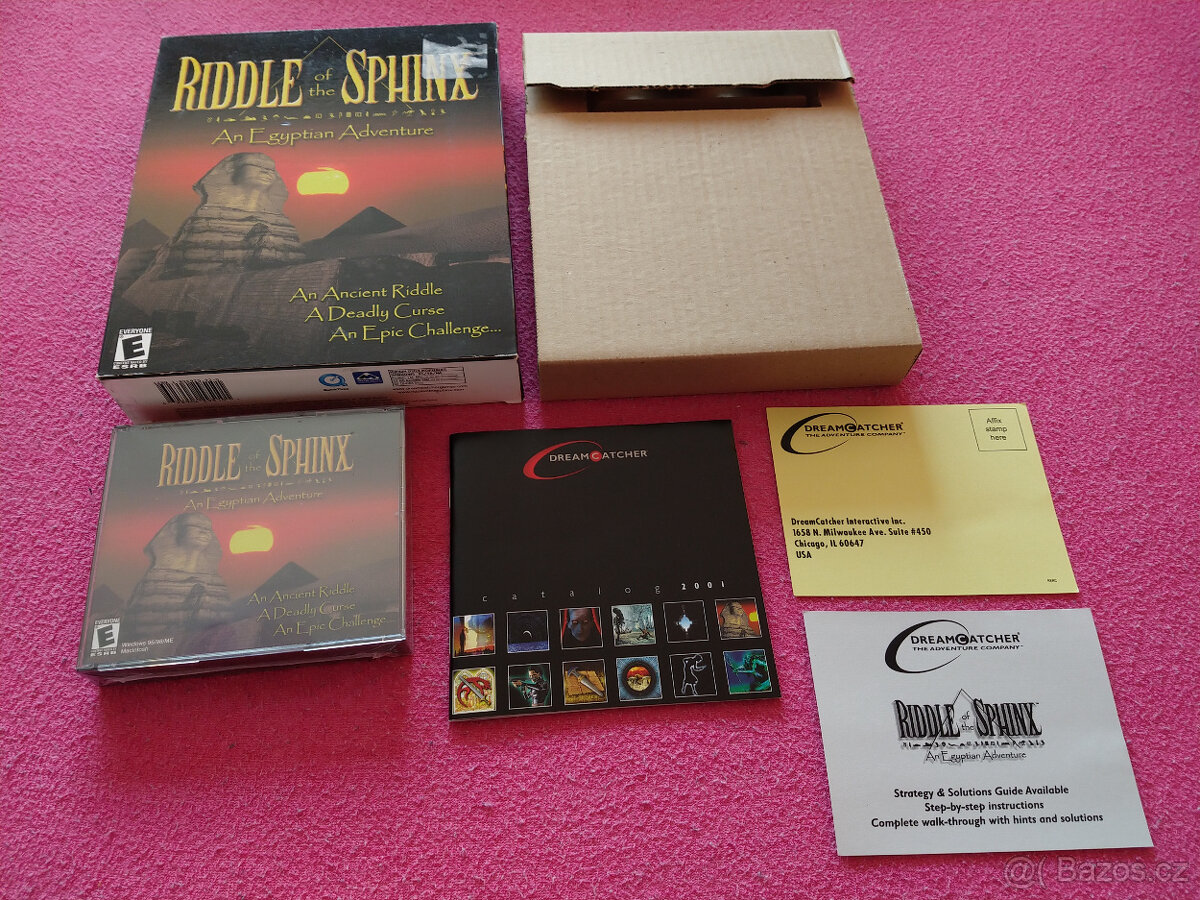 Riddle of the Sphinx (2000) - PC hra v krabici