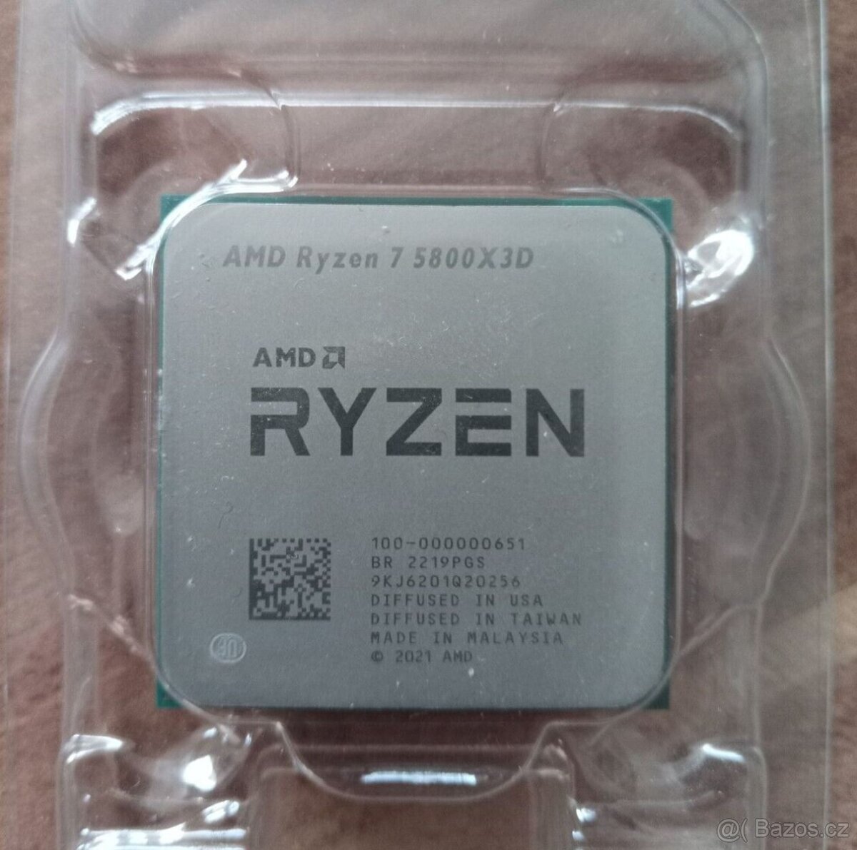 AMD Ryzen 7 5800X3D, 8C/16T, 96MB L3 cache, 105W TDP