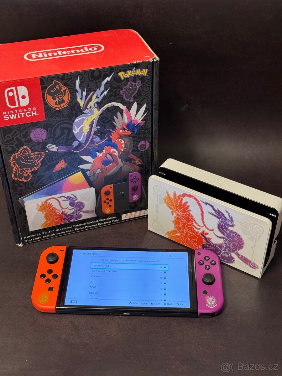 Nintendo Switch OLED Pokemon scarlet & violet edition