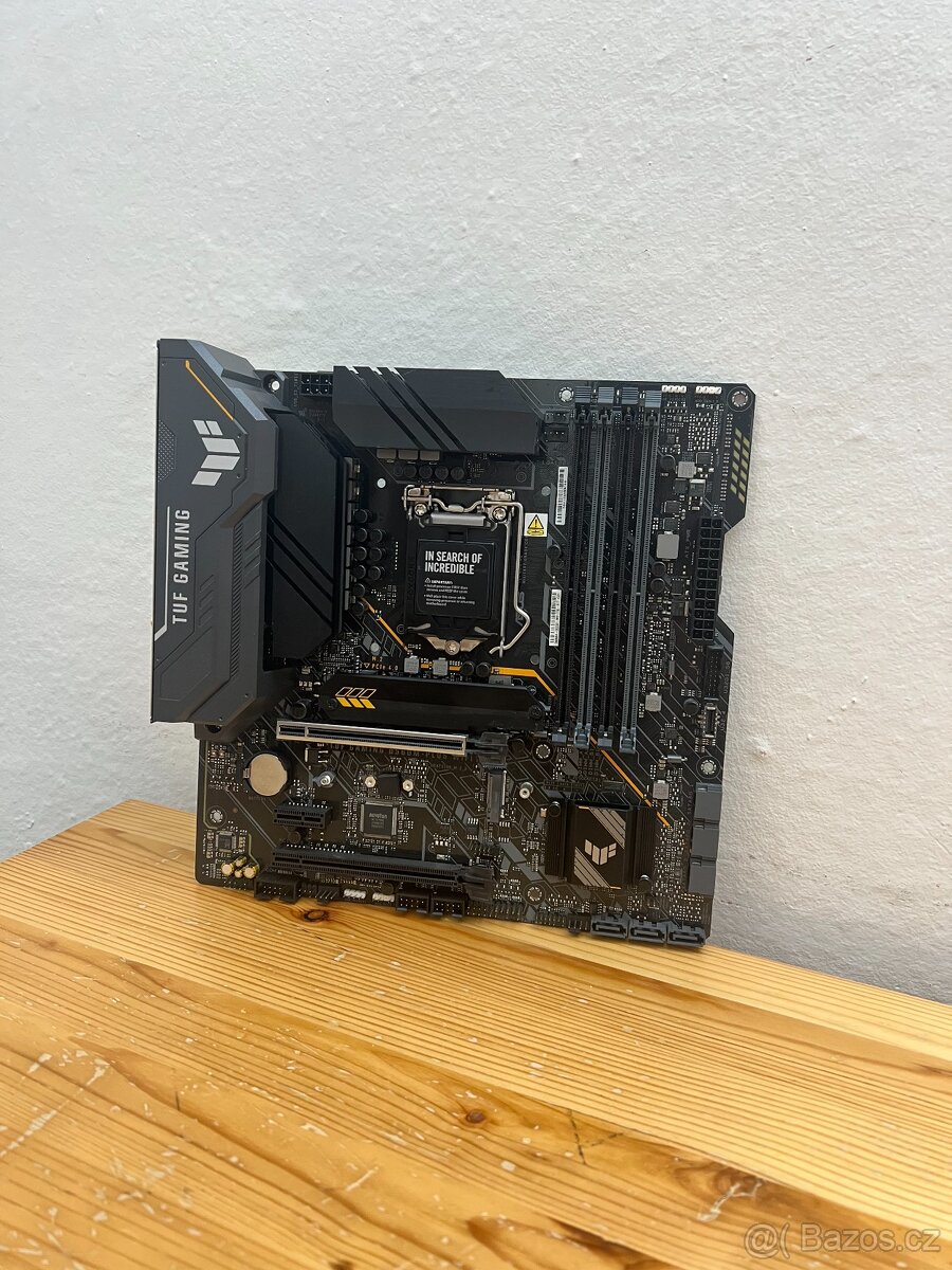 ASUS TUF GAMING B560M-PLUS WIFI Socket Intel 1200 Záruka