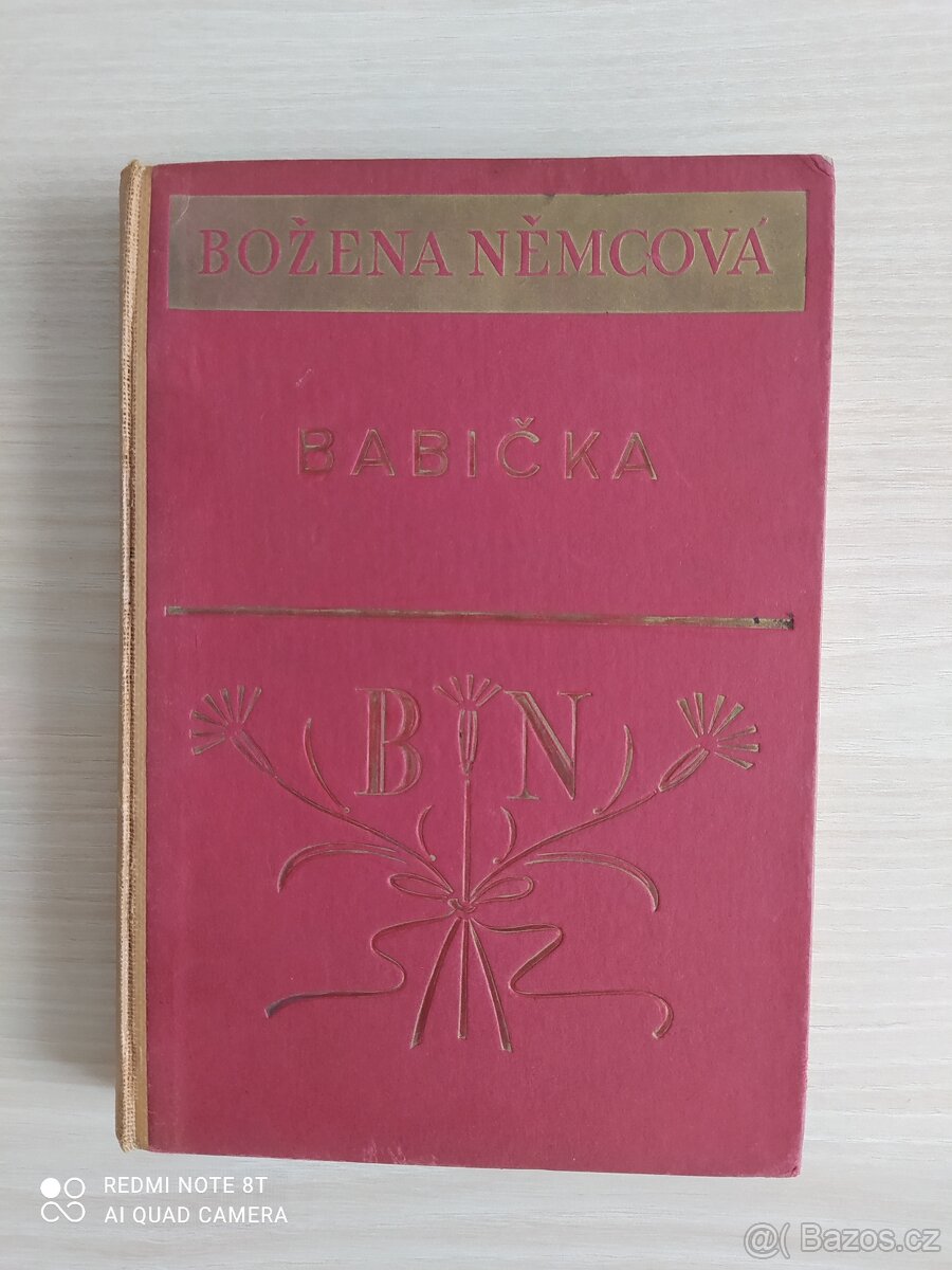 KNIHA "BABIČKA" z r. 1940