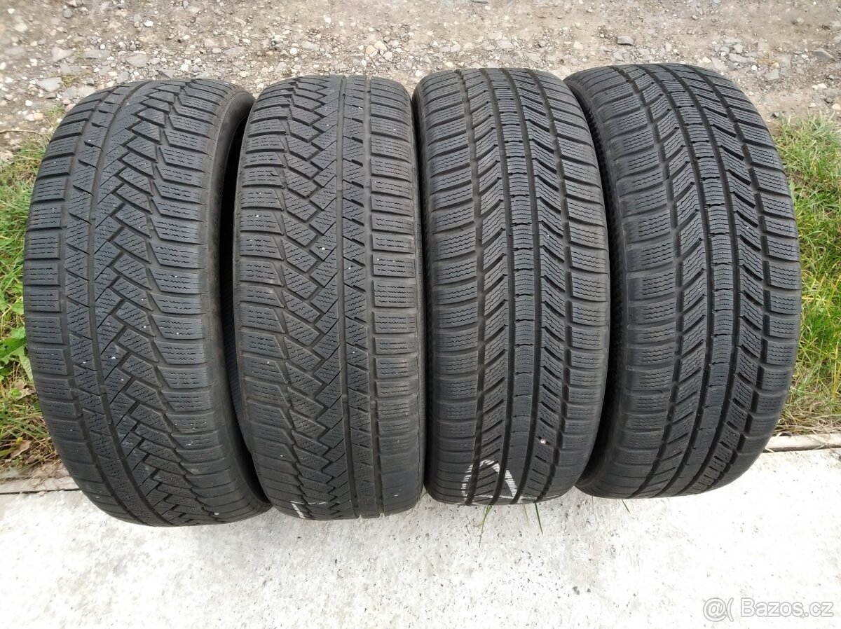 Prodám použité zimní pneu Continental 235/45 R20