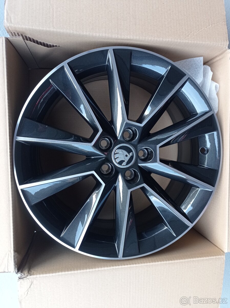 Fungl nové kusové al disky 16", 17",  originál Skoda