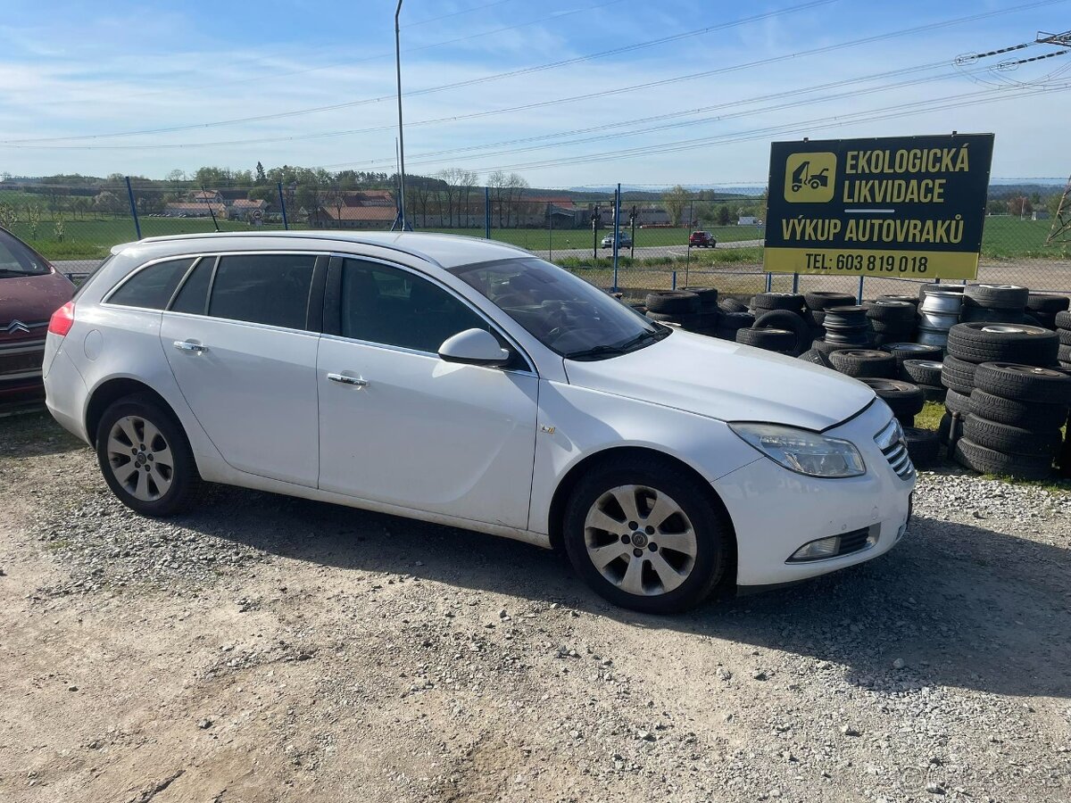 Náhradní díly - Opel Insignia 2.0 CDTi 96 kw