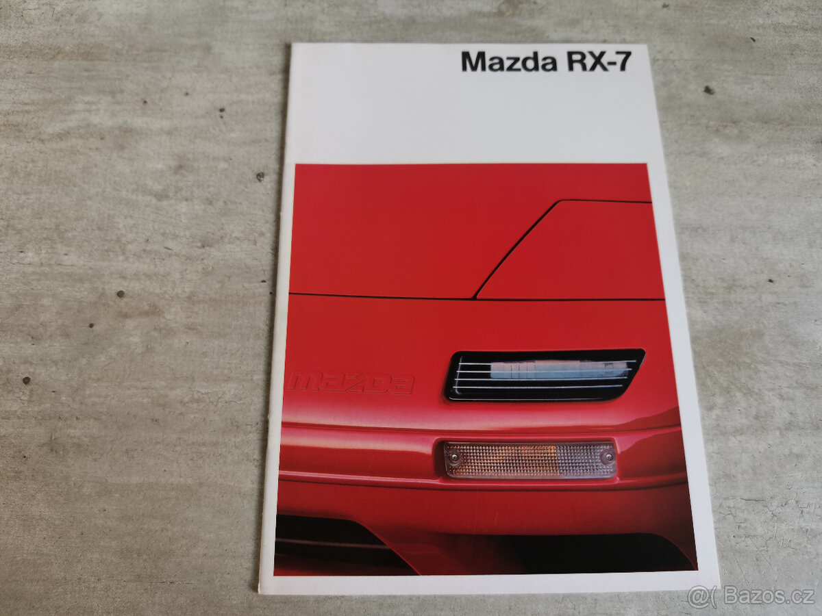 Prospekty Mazda RX-7, 1990, 1992, německy