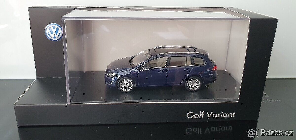 PRODÁM -2x model VW Volkswagen Golf 7 VII Variant 1:43 Spark