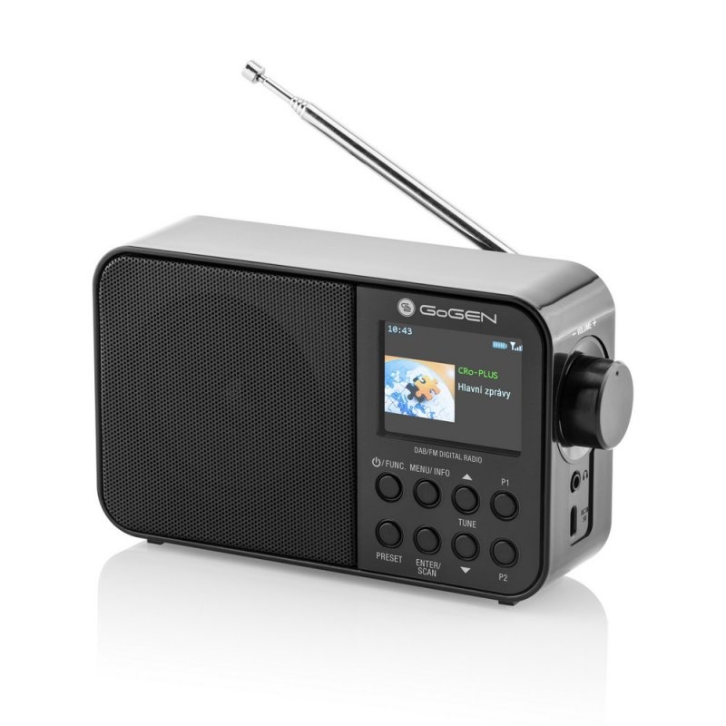 DAB+ rádio a BLUETOOTH ke kinu, zesilovači stereo