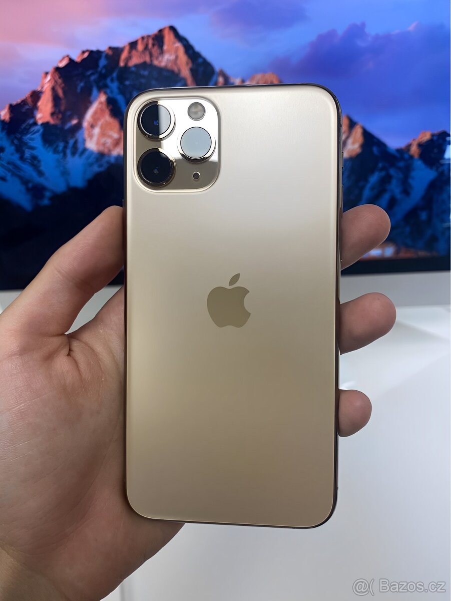 iPhone 11 Pro Gold BATERIE 100% TOP