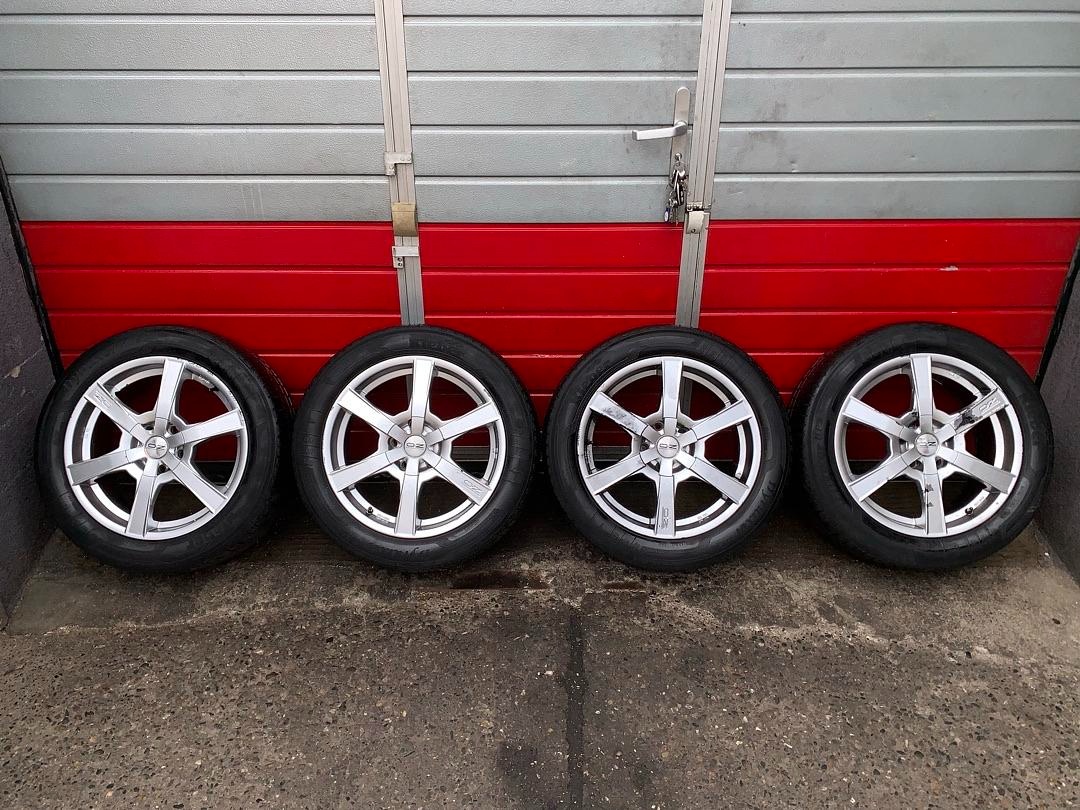 Original ALU kola OZ 17" 7,5J + letní pneu 225/50/R17