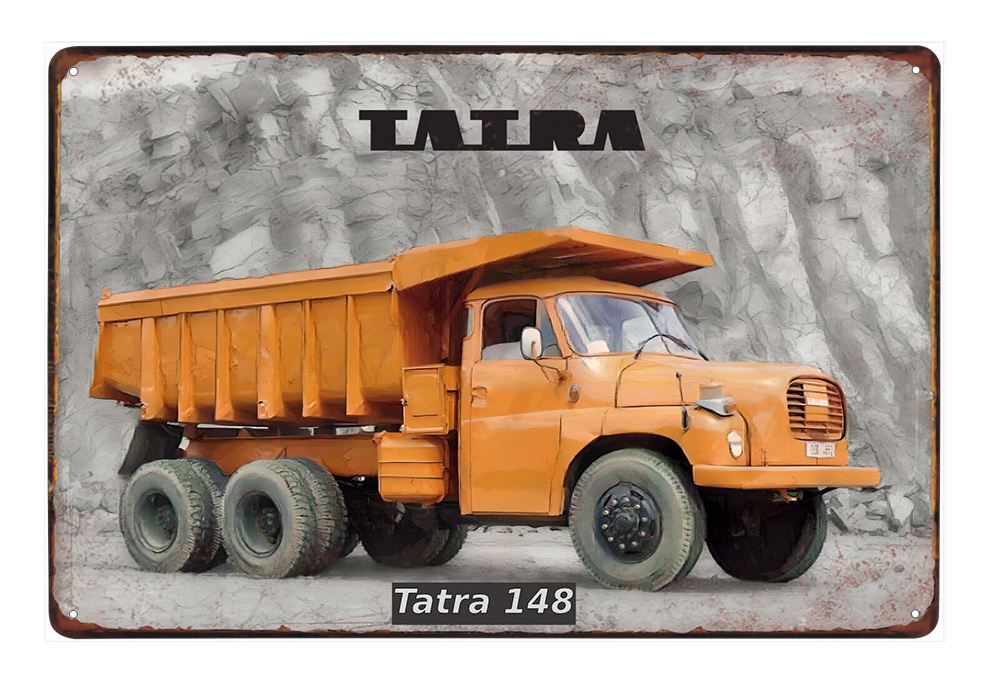 plechová cedule - Tatra 148