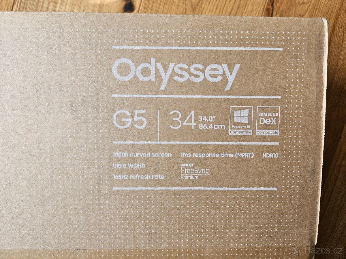 Herní monitor Samsung Odyssey G5 34"