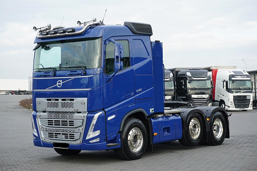 Volvo FH540 6x2 Pusher - tahač návěsů + hydraulika