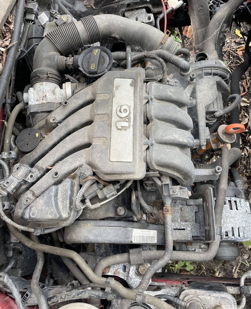 Škoda Octavia 2 1.6mpi - motor