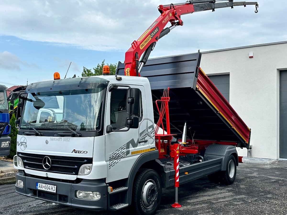 MERCEDES-BENZ ATEGO 1224 SKLÁPĚČ S3 HYDRAULICKÁ RUKA KIPPER