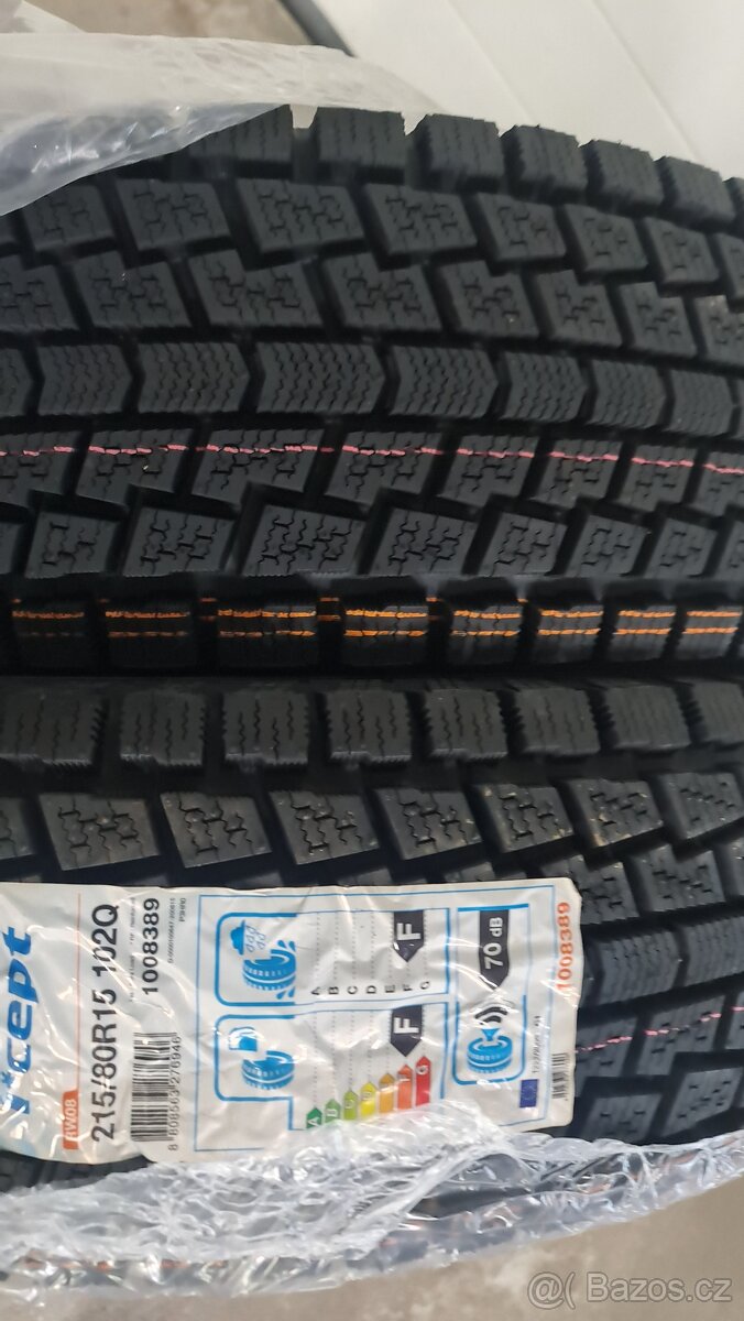 4x215/80/15 zimní pneu nové DPH 215 80 R15 Hankook 215/80R15