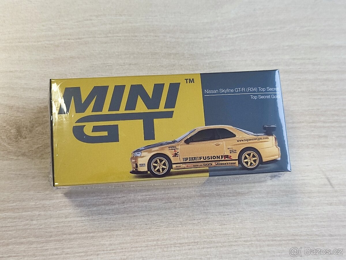 MiniGt 1/64 #676 - Nissan Skyline GT-R (R34) Top Secret