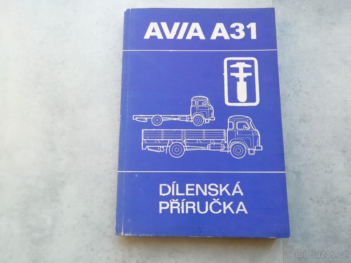 Avia A31 - dílenská příručka - doprava v ceně