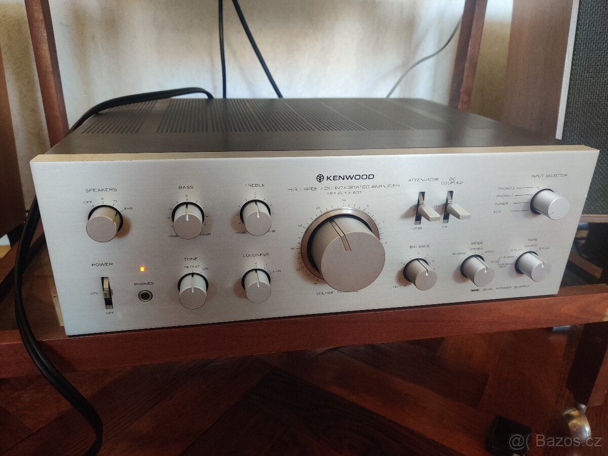 Vintage audio KENWOOD KA-601 High Speed Integrated Amplifier