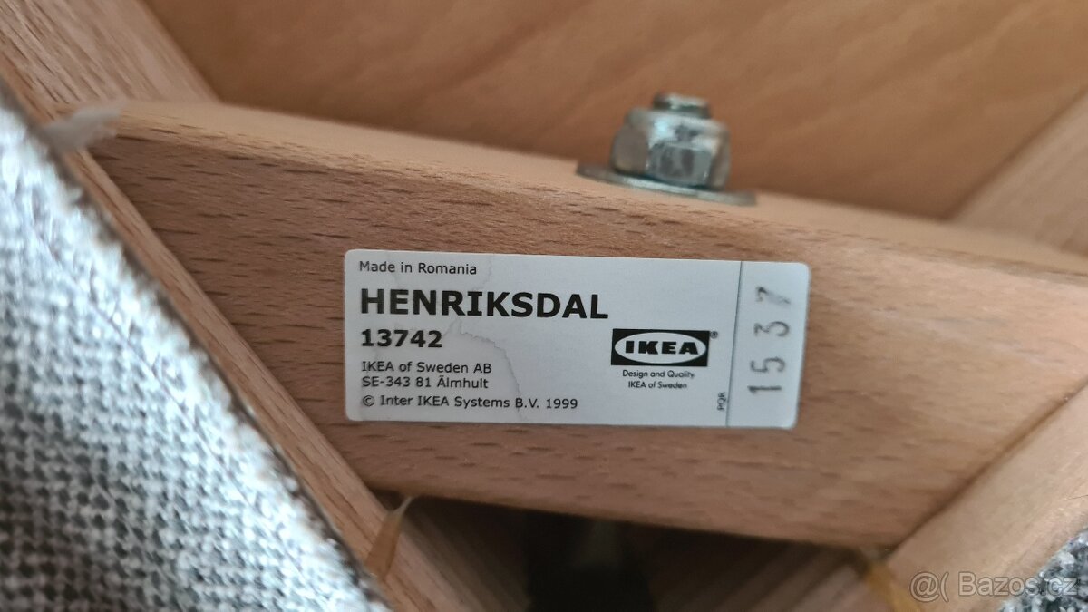 JÍDELNÍ ŽÍDLE HENRIKSDAL (IKEA)