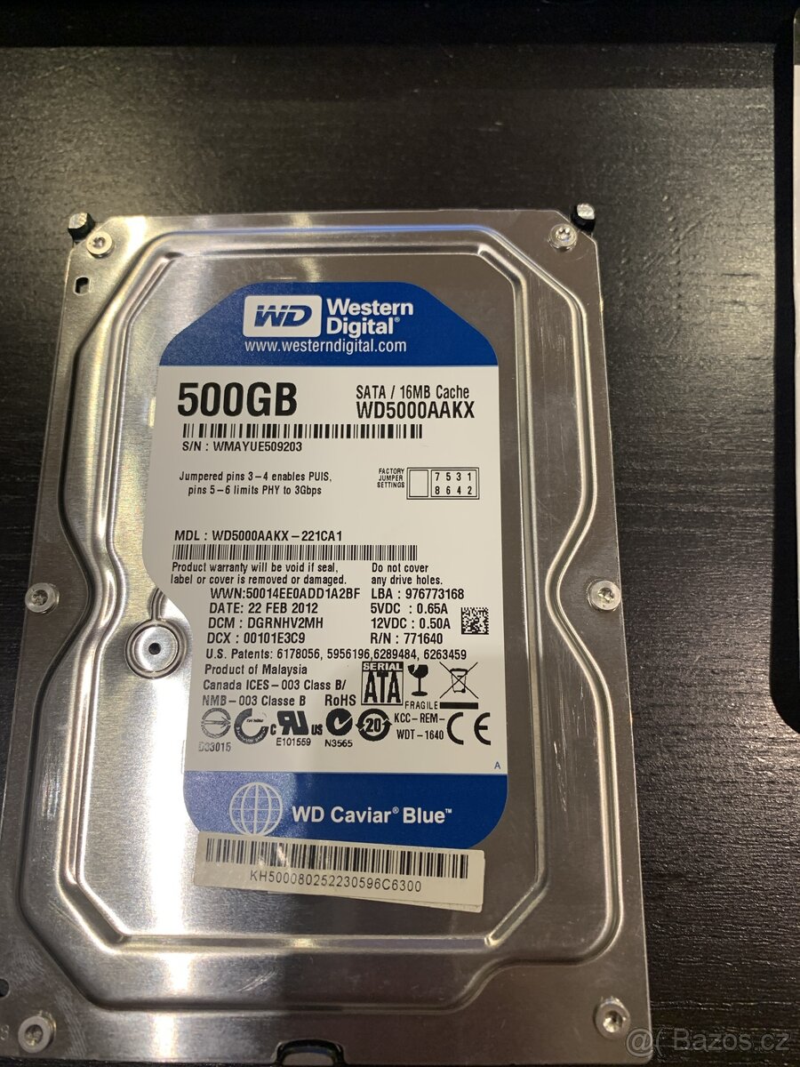 Disk 500gb