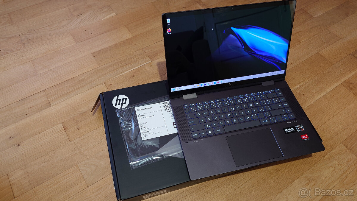 HP Envy x360 2-in-1, Ryzen, OLED, dotykový, nové, záruka.