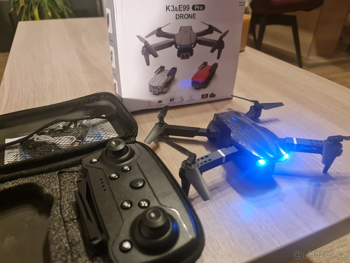 E99 Dron Professinal dual kamera + box s příslušenstvím