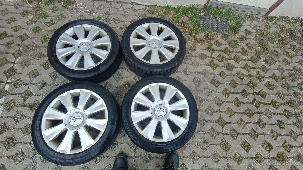 Citroen C4 Originální 17" alu kola - 6,5Jx17 - ET 26 - 4x10